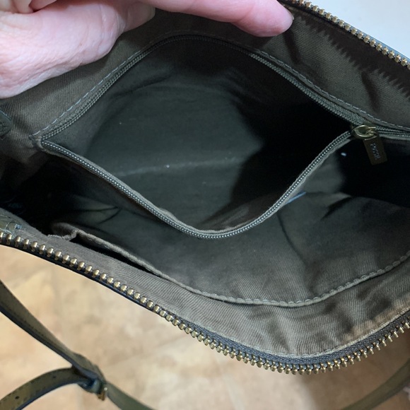 Fossil military green crossbody - Picture 9 of 11